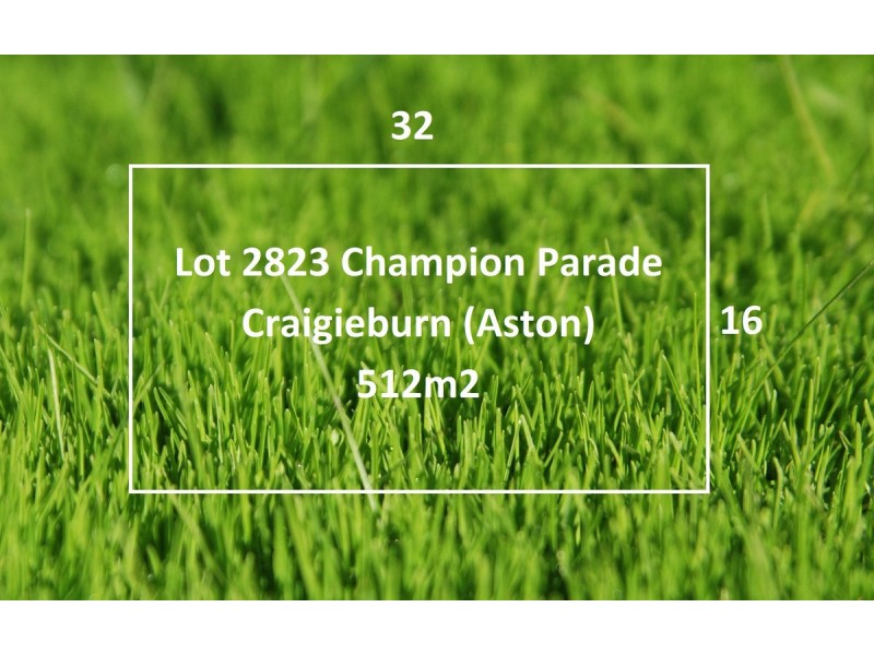 Lot 2823/ Champion Parade, Craigieburn VIC 3064
