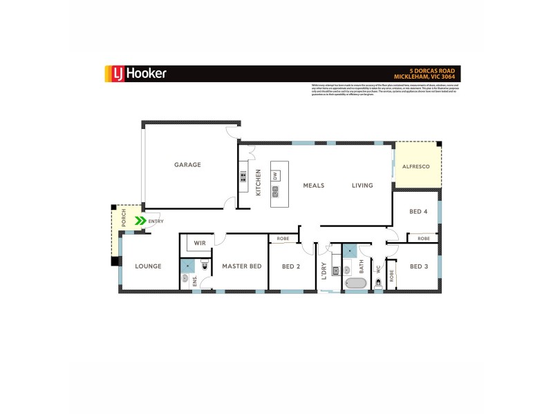 5 Dorcas Road, Mickleham VIC 3064 Floorplan