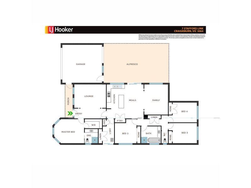 7 Stafford Link, Craigieburn VIC 3064 Floorplan