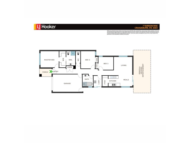 7 Tarrion Rise, Craigieburn VIC 3064 Floorplan