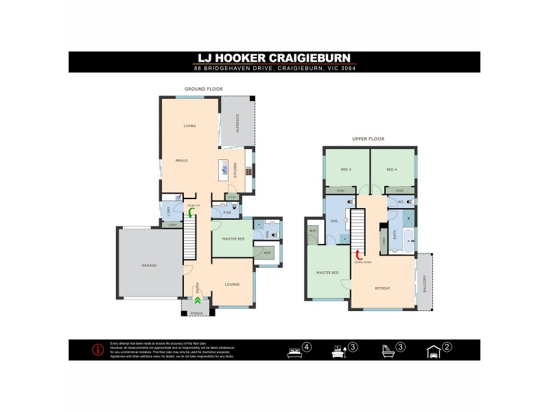 88 Bridgehaven Drive, Craigieburn VIC 3064 Floorplan
