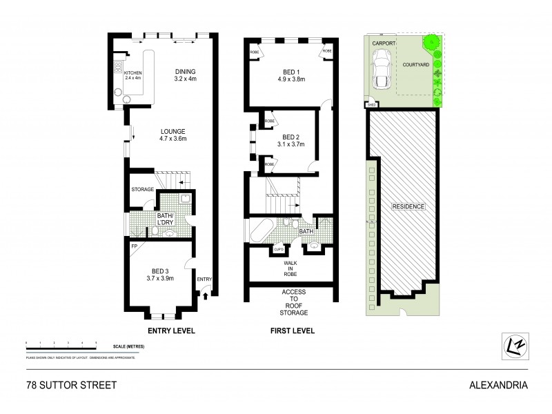 78 Suttor Street, Alexandria NSW 2015 Floorplan