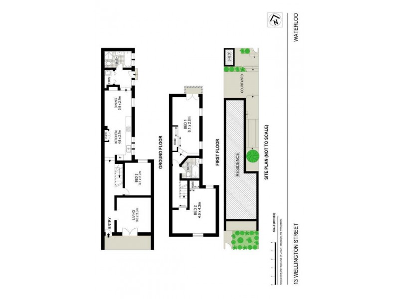 13 Wellington Street, Waterloo NSW 2017 Floorplan