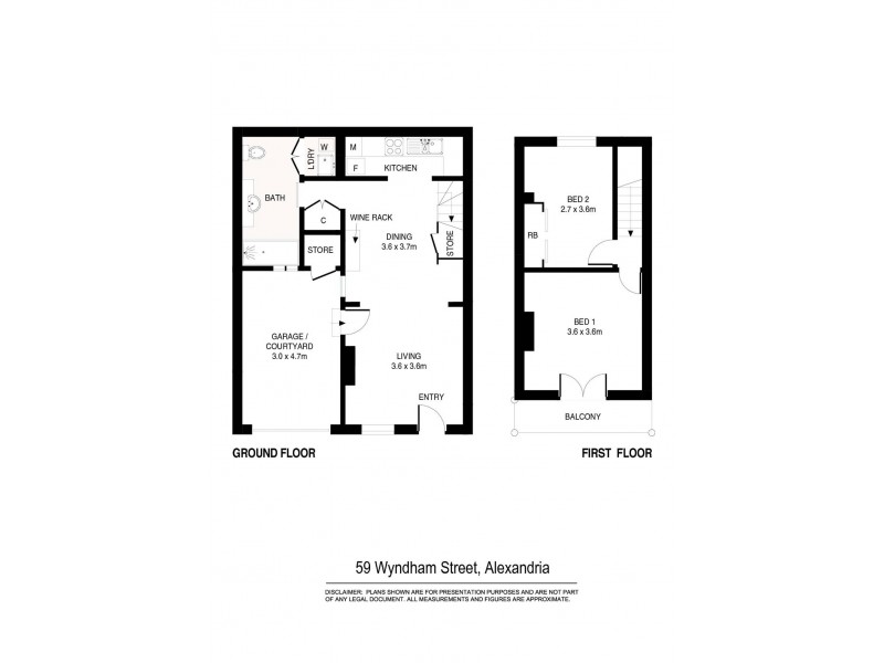 59 Wyndham Street, Alexandria NSW 2015 Floorplan