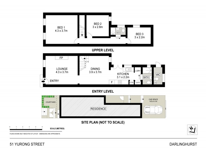 51 Yurong Street, Darlinghurst NSW 2010 Floorplan
