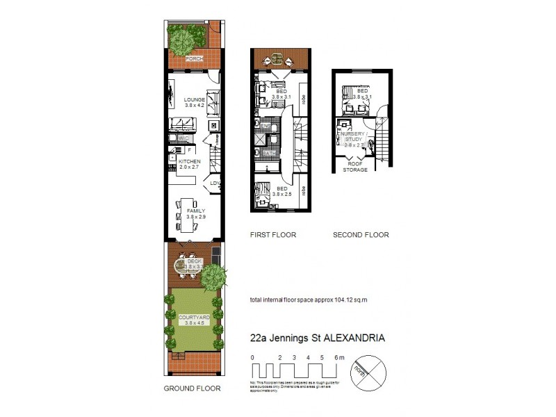 22a Jennings Street, Alexandria NSW 2015 Floorplan