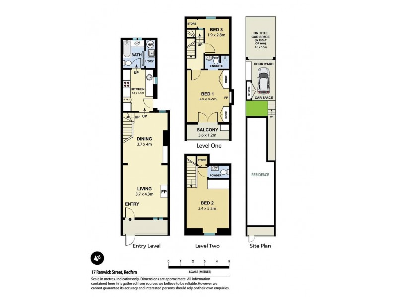 17 Renwick Street, Redfern NSW 2016 Floorplan
