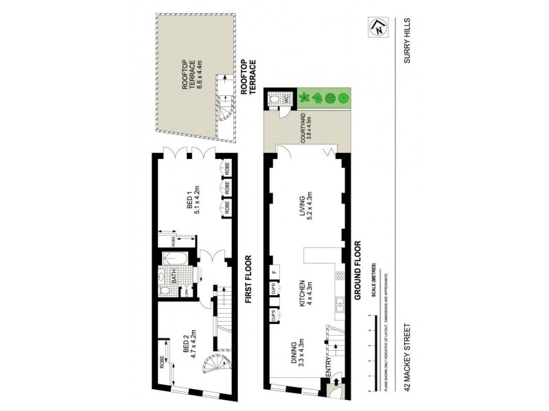 42 Mackey Street, Surry Hills NSW 2010 Floorplan