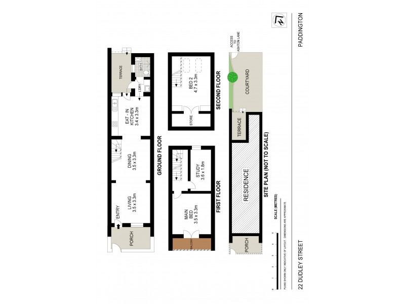22 Dudley Street, Paddington NSW 2021 Floorplan
