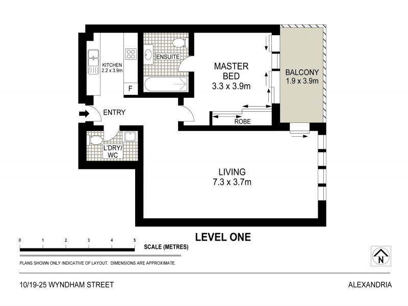 10/19-25 Wyndham Street, Alexandria NSW 2015 Floorplan