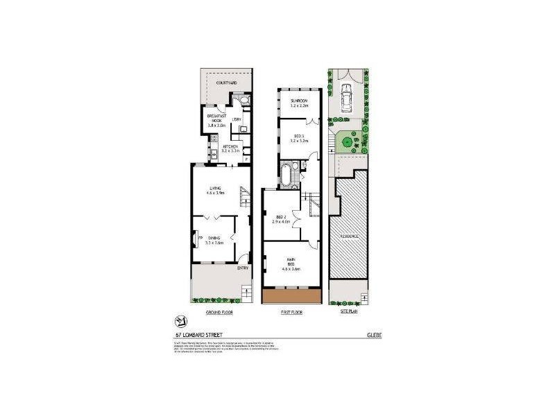 67 Lombard Street, Glebe NSW 2037 Floorplan