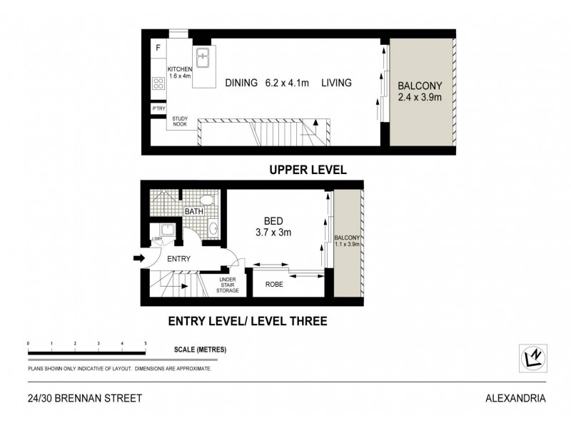 24/30 Brennan Street, Alexandria NSW 2015 Floorplan
