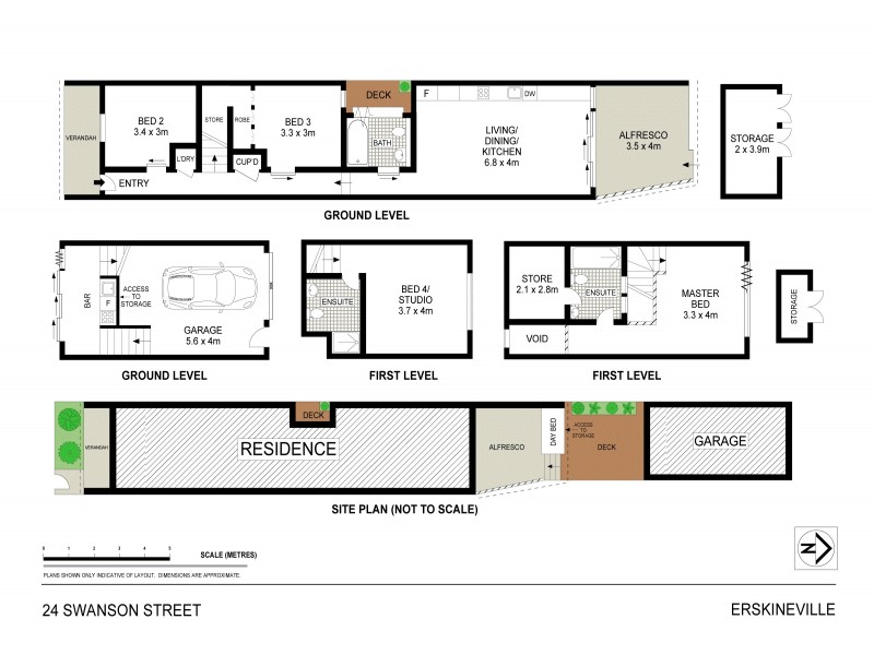 24 Swanson Street, Erskineville NSW 2043 Floorplan