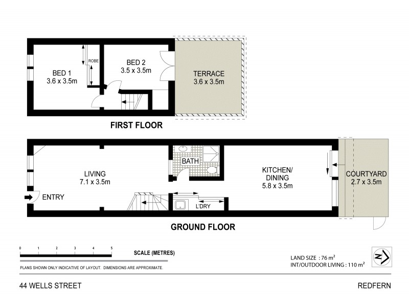 44 Wells Street, Redfern NSW 2016 Floorplan