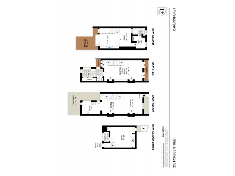 233 Forbes Street, Darlinghurst NSW 2010 Floorplan