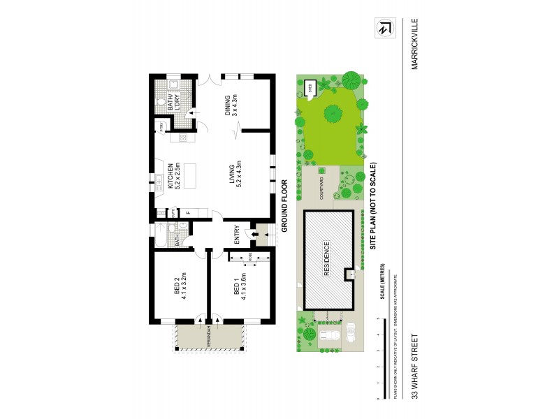33 Wharf Street, Marrickville NSW 2204 Floorplan