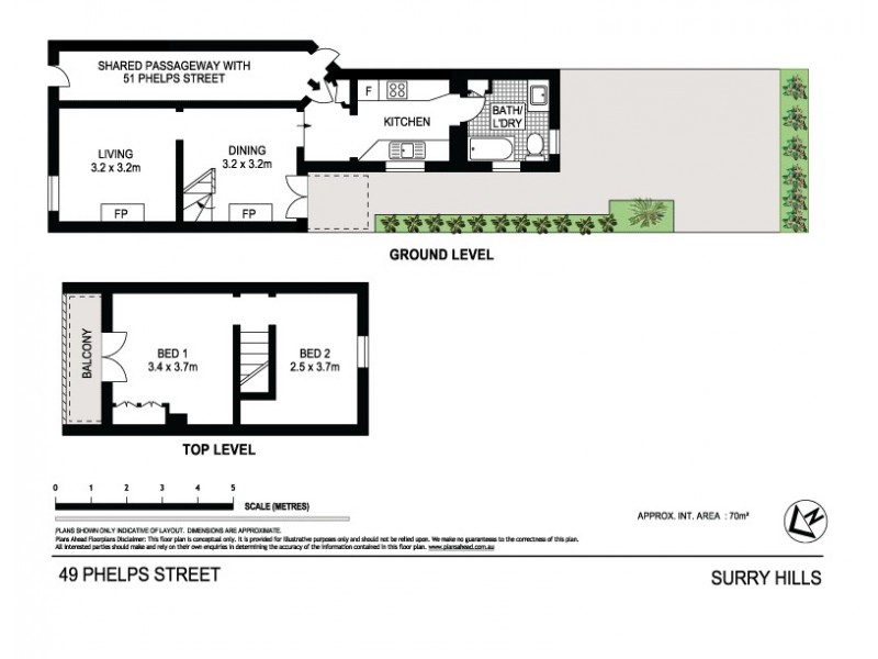 49 Phelps Street, Surry Hills NSW 2010 Floorplan