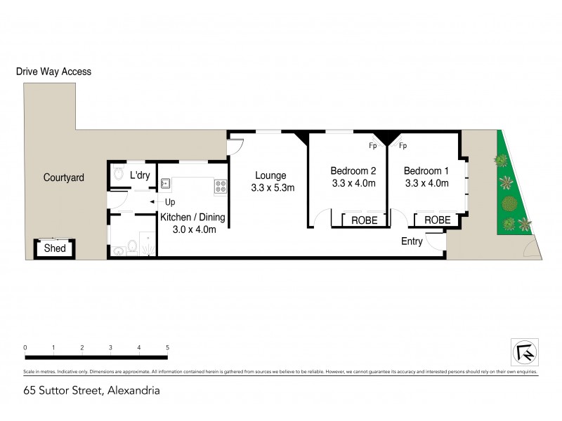 65 Suttor Street, Alexandria NSW 2015 Floorplan