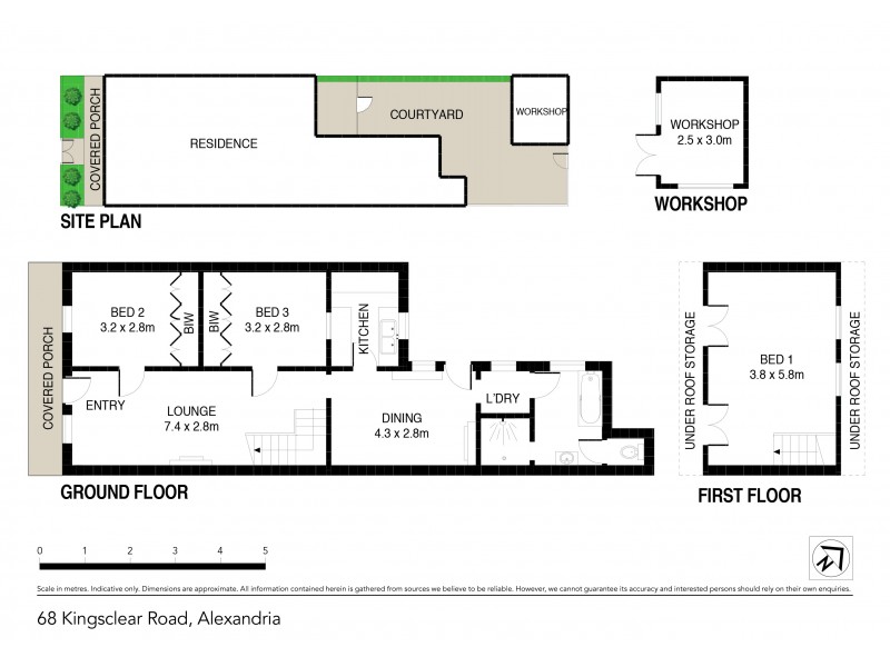 68 Kingsclear Road, Alexandria NSW 2015 Floorplan