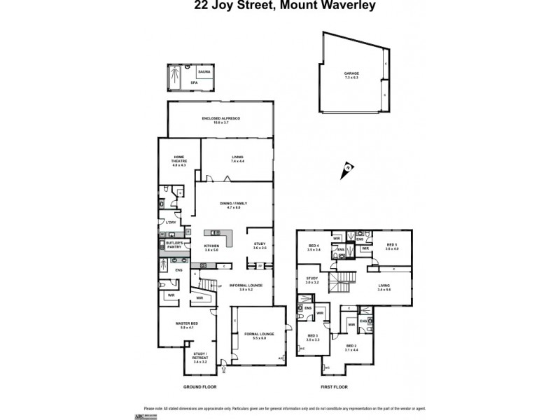 22 Joy Street, Mount Waverley VIC 3149 Floorplan