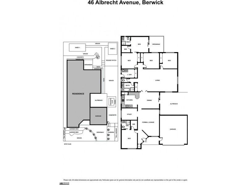 46 Albrecht Ave, Berwick VIC 3806 Floorplan
