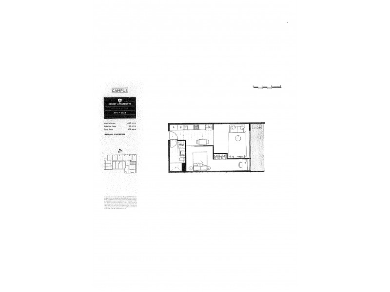 202A/1 Gardiner Road, Clayton VIC 3168 Floorplan