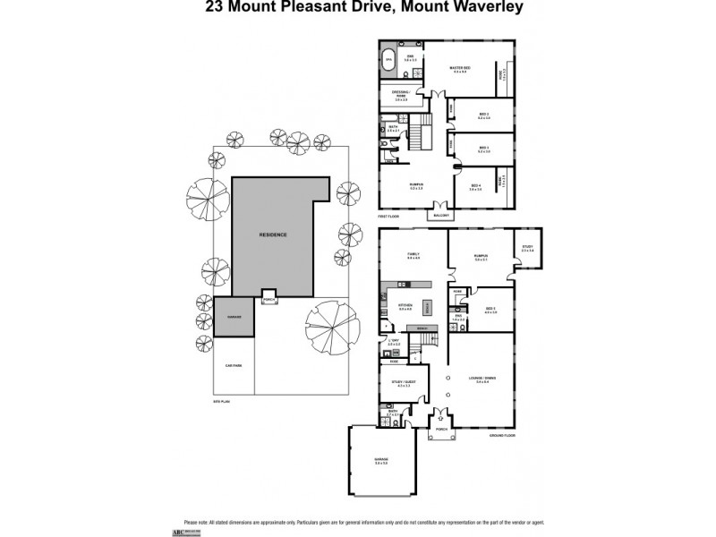 23 Mount Pleasant Drive, Mount Waverley VIC 3149 Floorplan