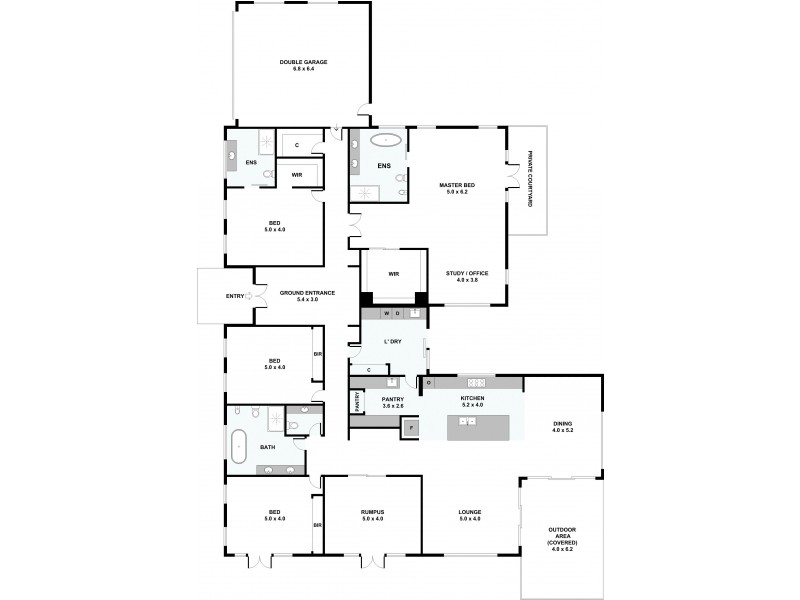 3 Quindi Court, Mount Eliza VIC 3930 Floorplan