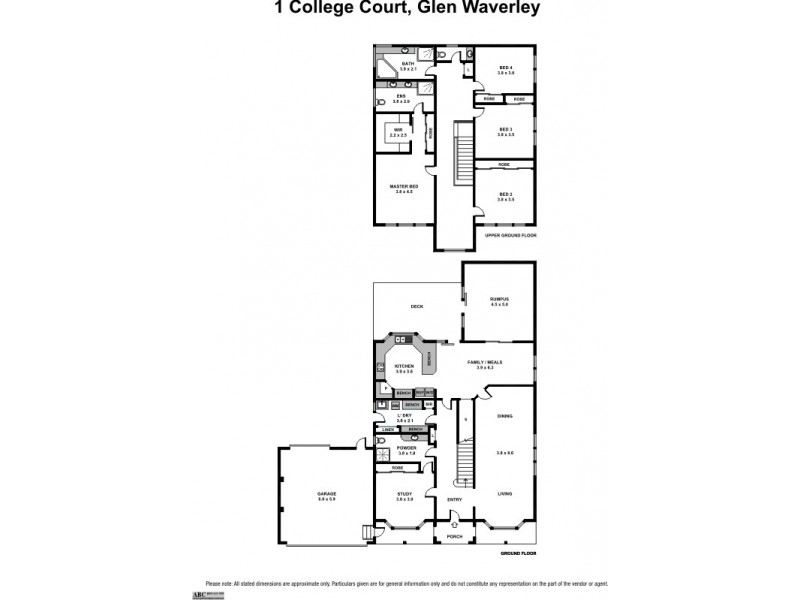 1 College Court, Glen Waverley VIC 3150 Floorplan