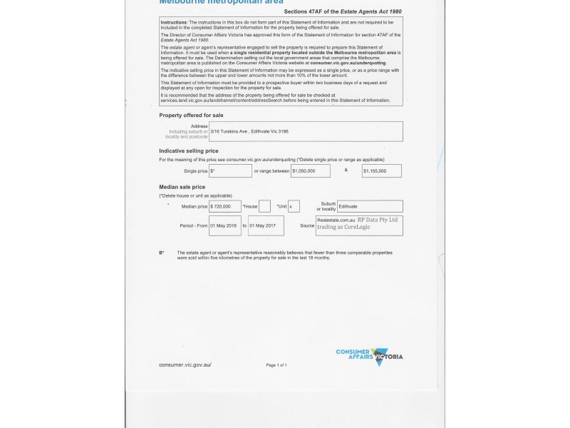 3/16 Turakina Avenue, Edithvale VIC 3196