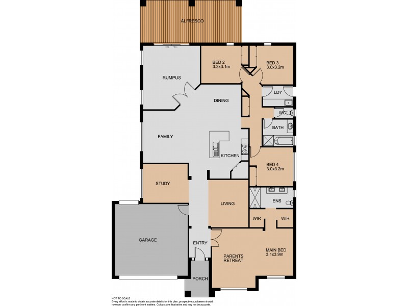 13 Camdolle Close, Pakenham VIC 3810 Floorplan