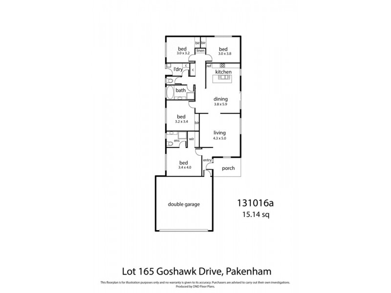 165/30 Goshawk Drive, Pakenham VIC 3810 Floorplan