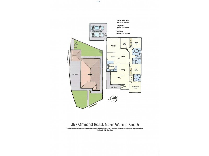 267 Ormond Road, Narre Warren South VIC 3805 Floorplan