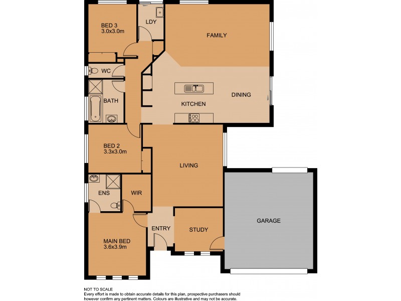 21 Bradford Drive, Cranbourne East VIC 3977 Floorplan