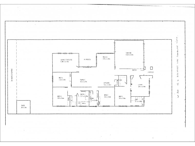 4 Beechtree Way, Cranbourne North VIC 3977 Floorplan