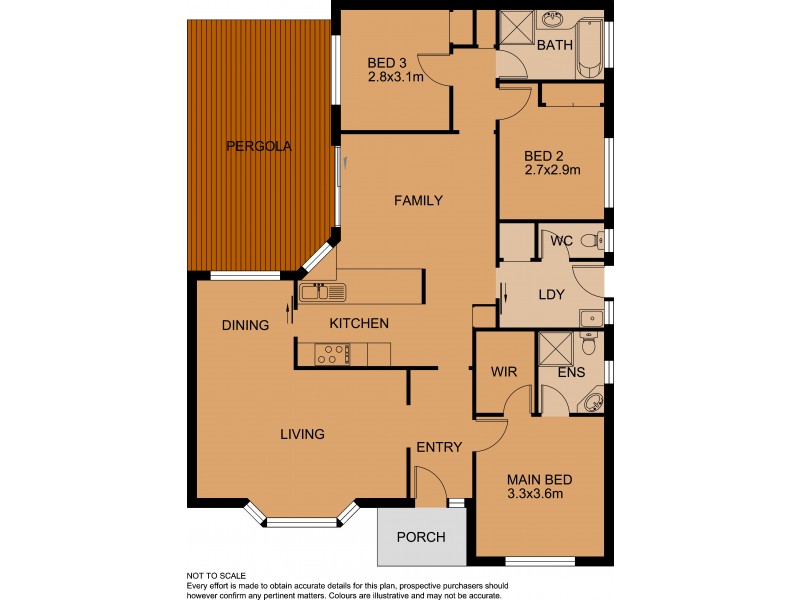 3 Heyington Circle, Narre Warren VIC 3805 Floorplan
