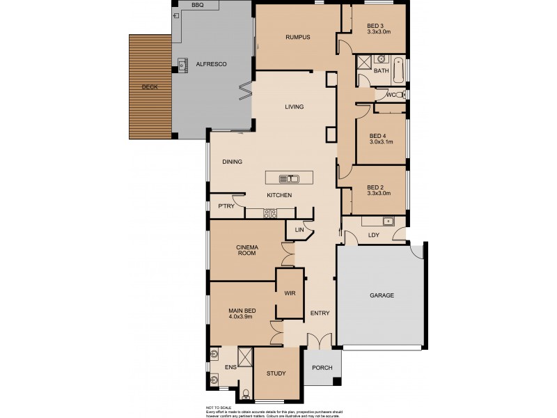 142 Alisma Boulevard, Cranbourne North VIC 3977 Floorplan