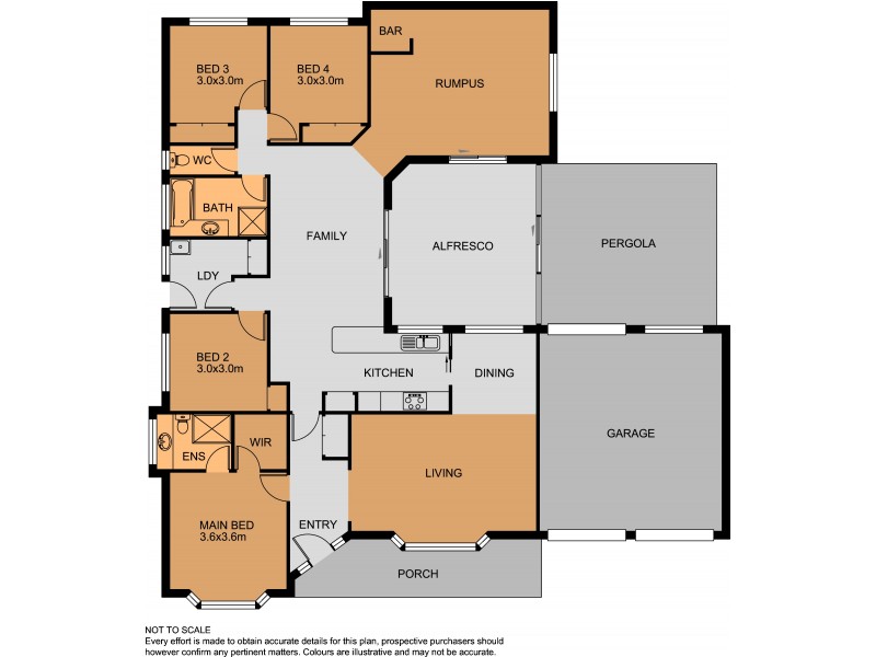 58 Maramba Drive, Narre Warren VIC 3805 Floorplan