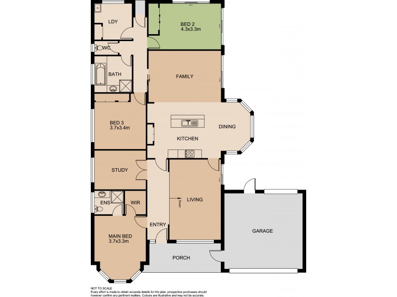 106 Courtenay Avenue, Cranbourne North VIC 3977 Floorplan