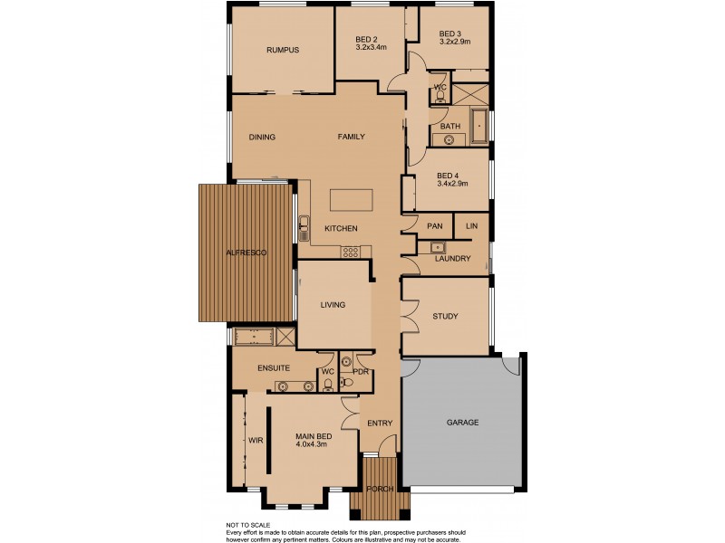 144 Alisma Boulevard, Cranbourne North VIC 3977 Floorplan