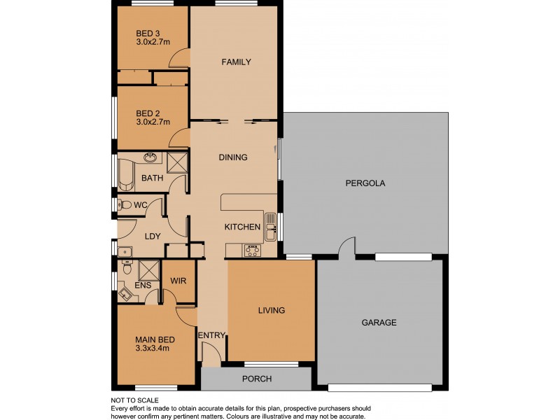 6 Anita Place, Pakenham VIC 3810 Floorplan