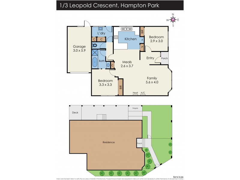 1/3 Leopold Avenue, Hampton Park VIC 3976 Floorplan