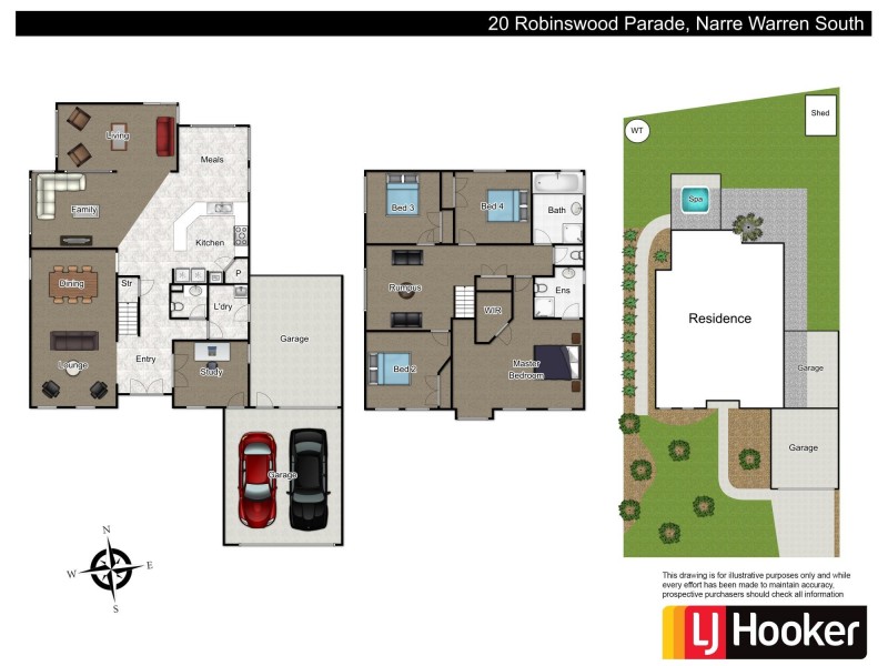 20 Robinswood Parade, Narre Warren South VIC 3805 Floorplan