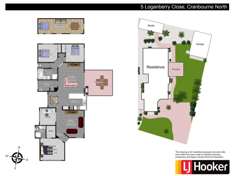 5 Loganberry Close, Cranbourne North VIC 3977 Floorplan