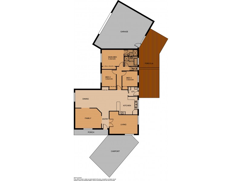 83 Gertonia Avenue, Boronia VIC 3155 Floorplan