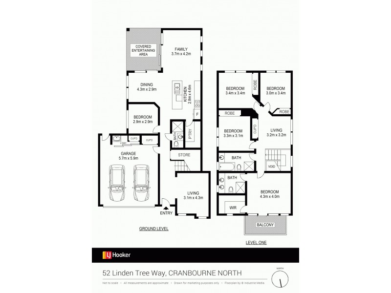 52 Linden Tree Way, Cranbourne North VIC 3977 Floorplan