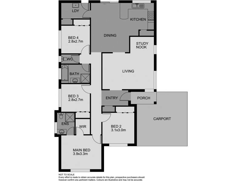 4 Tenandra Court, Berwick VIC 3806 Floorplan