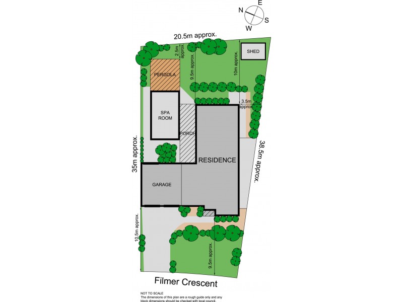 8 Filmer Crescent, Narre Warren South VIC 3805 Floorplan