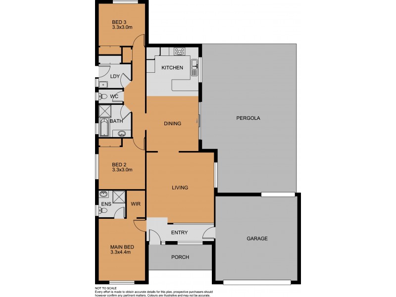 3 Armoy Close, Cranbourne East VIC 3977 Floorplan