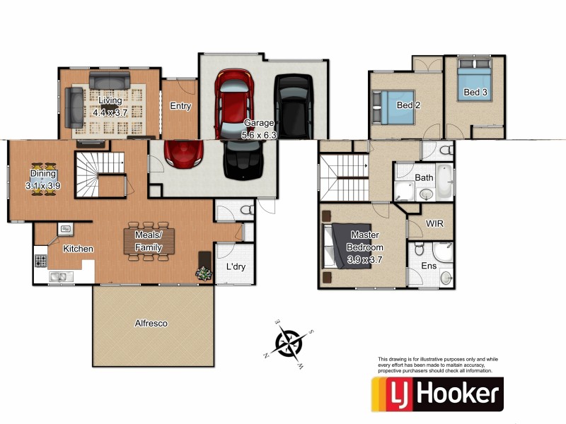 57 Amhurst Drive, Narre Warren South VIC 3805 Floorplan